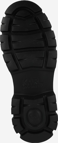 Karl Lagerfeld Boots med snörning 'TREKKA' i svart