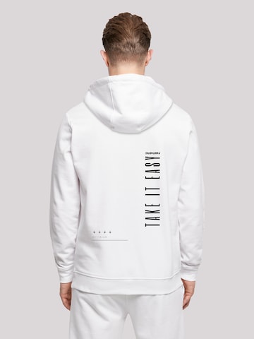 F4NT4STIC Sweatshirt 'Take It Easy' in White