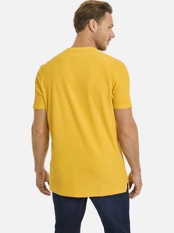 T-Shirt 'Erengisl' Jan Vanderstorm en jaune