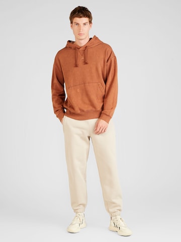 ADIDAS SPORTSWEARSportska sweater majica - smeđa boja