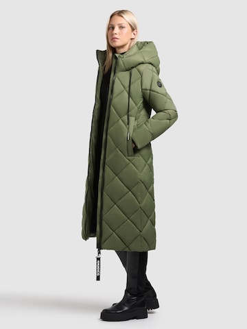 khujo Winter Coat 'Cilia' in Green