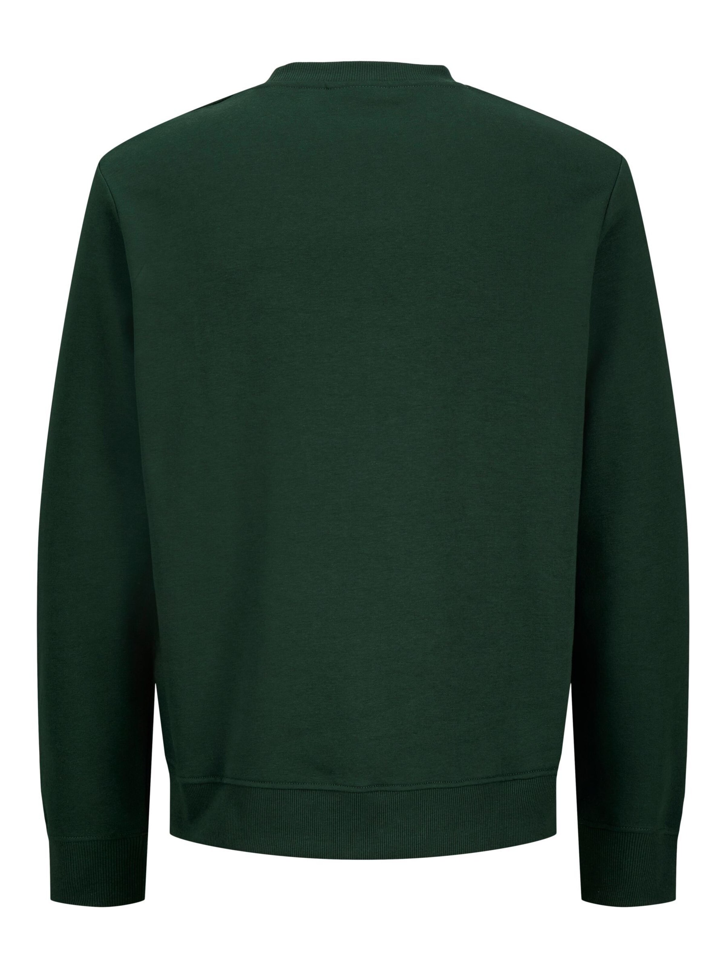 JACK & JONES Sweatshirt 'JJXmas Fun' i grøn