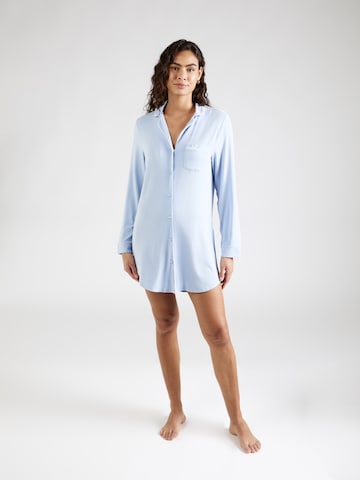 Chemise de nuit 'Essential' Hunkemöller en bleu : devant