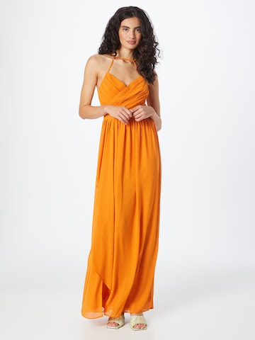 TFNC Večerné šaty - oranžová: predná strana