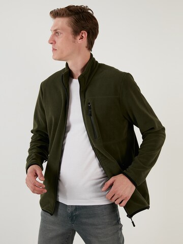 Buratti Fleece Jacket in Green