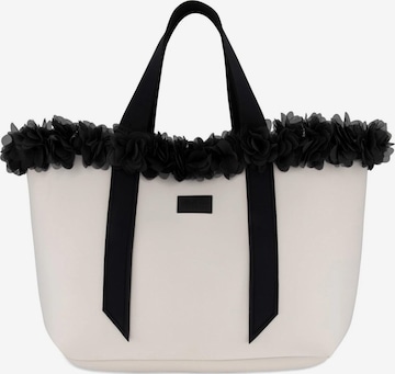 Sac de plage Miami Bag en blanc : devant