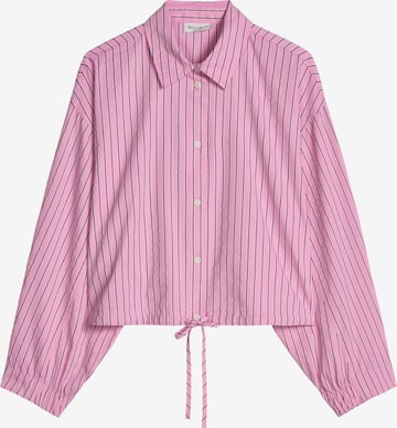 Marc O'Polo DENIM Bluse in Pink: Vorderseite