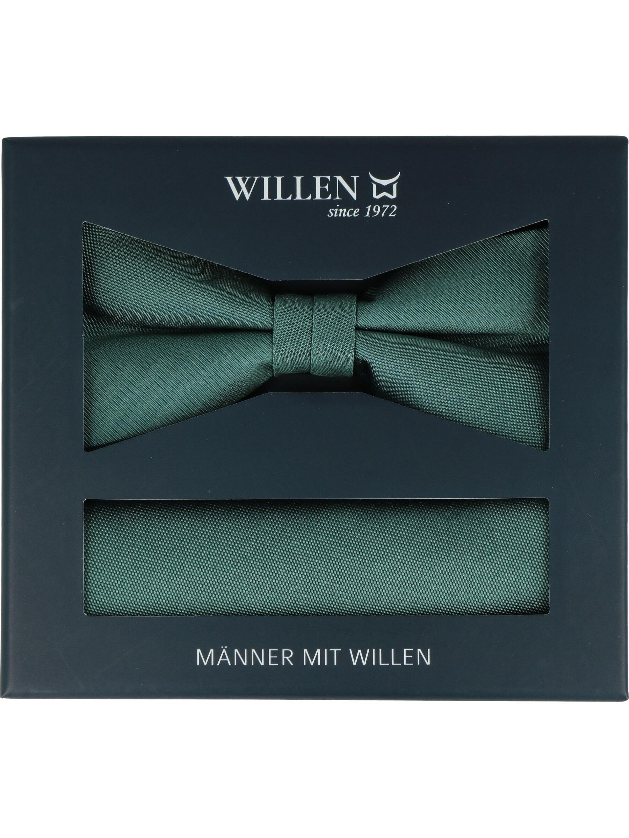 WILLEN Bow Tie 'Set: Uni' in Green