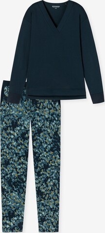 SCHIESSER Nachthemd ' Modern Nightwear ' in Blau: predná strana