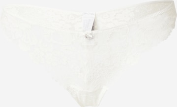 Women' Secret String in White: front