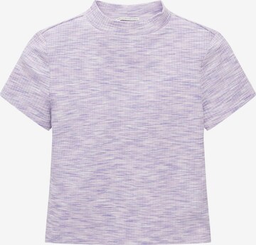 T-Shirt TOM TAILOR en violet : devant