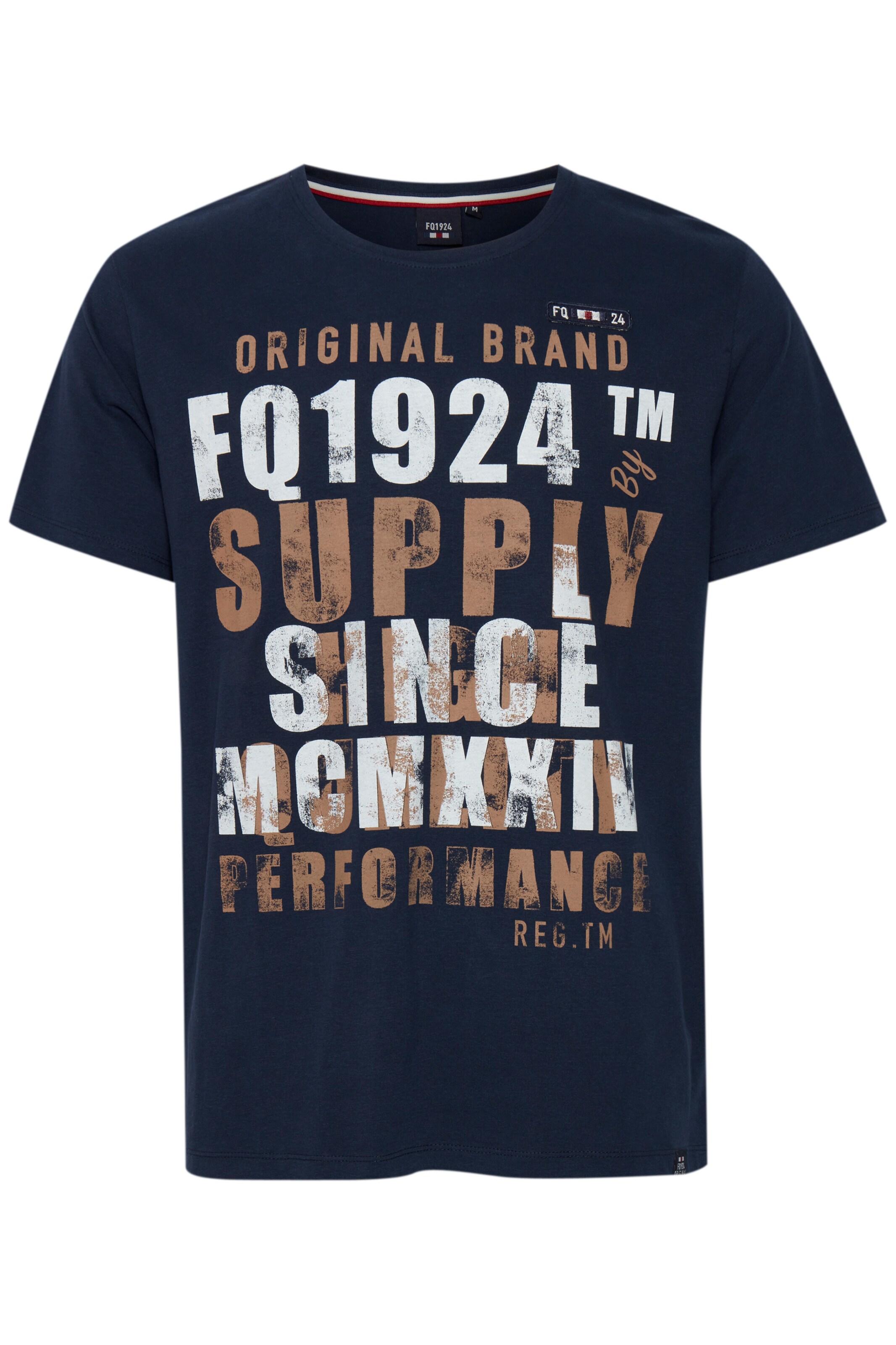 FQ1924 - Camiseta 'WERNO' en azul: frente