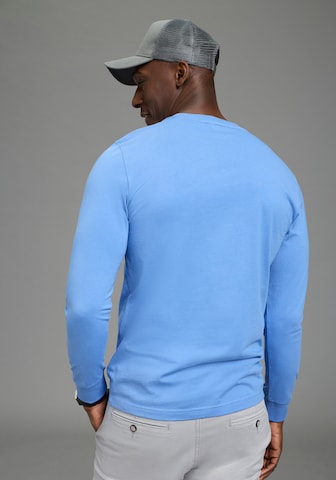 DELMAO Shirt in Blau