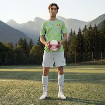 PUMA Regular Sportbroek 'Schweiz 2026' in Blauw