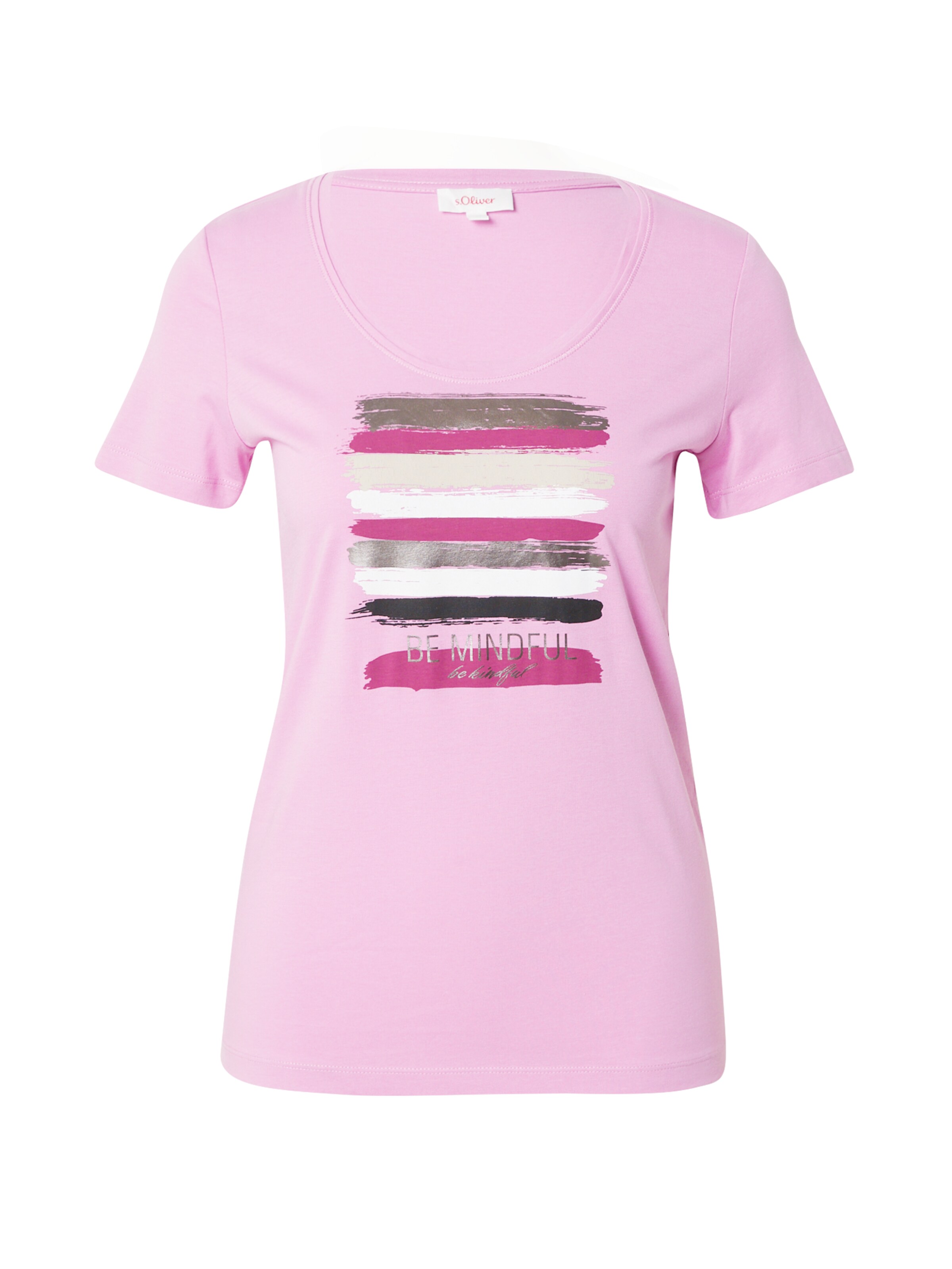 s.Oliver T-Shirt in Lila: Vorderseite