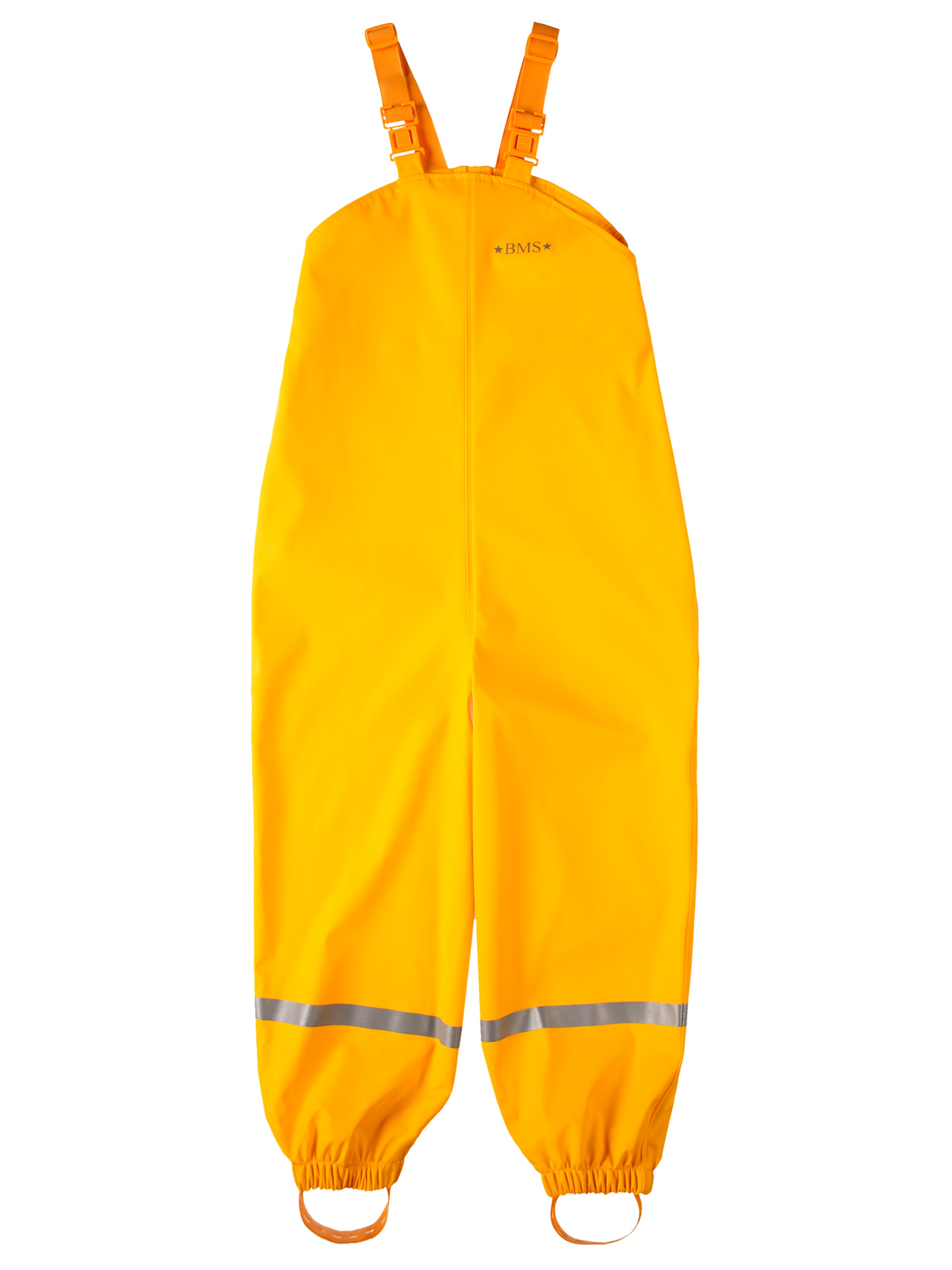 BMS Loose fit Outdoor Pants 'Matschhose' in Yellow