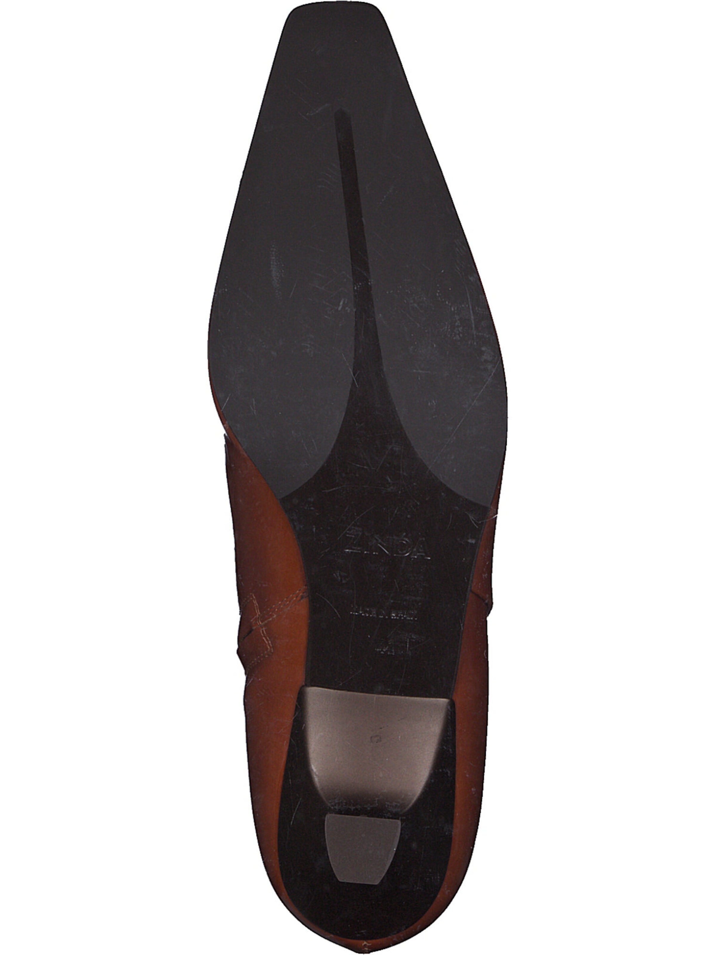 ZINDA Enkellaarsjes in Bruin