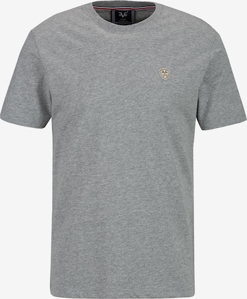 T-Shirt 'Rafael' 19V69 ITALIA en gris : devant