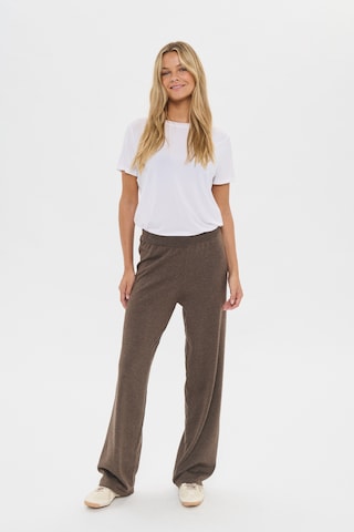 Regular Pantalon 'Mila' SAINT TROPEZ en marron