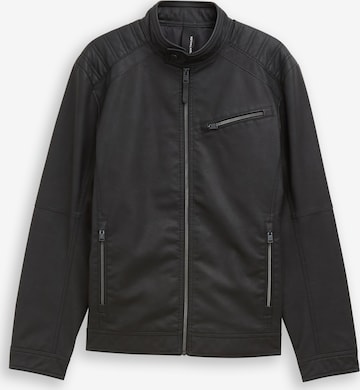 juoda TOM TAILOR Demisezoninė striukė: priekis