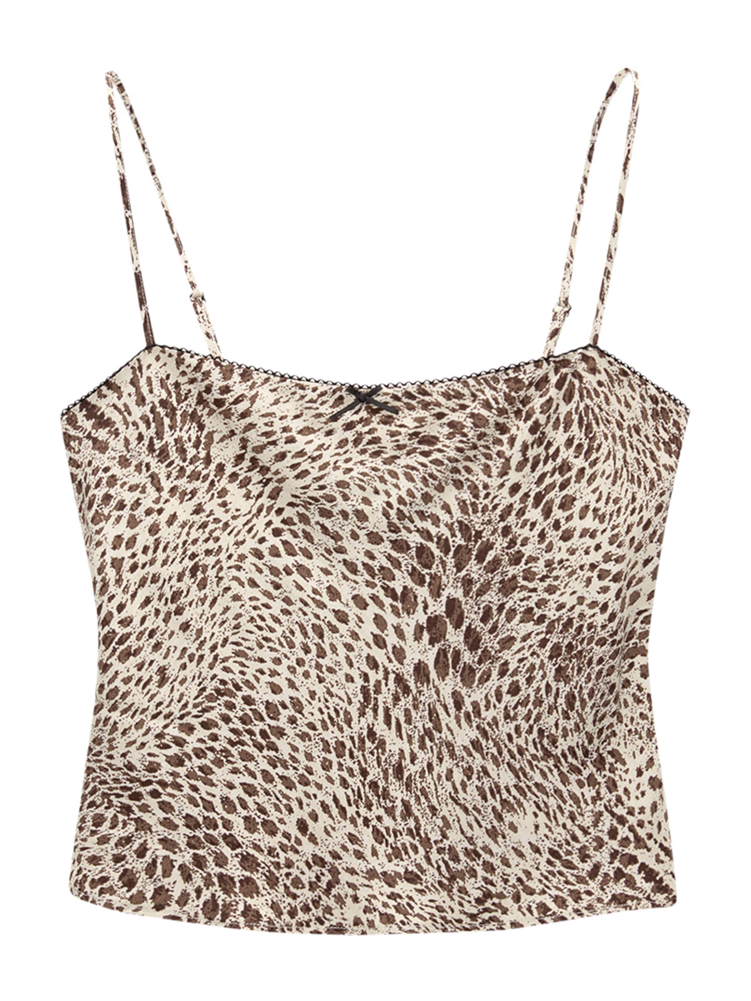 Pull&Bear Top in Braun: Vorderseite