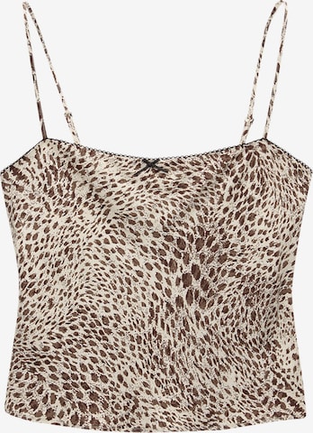 Pull&Bear Top in Brown: front