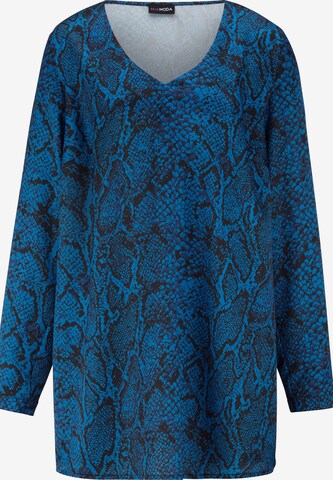 MIAMODA Tunic in Blue: front