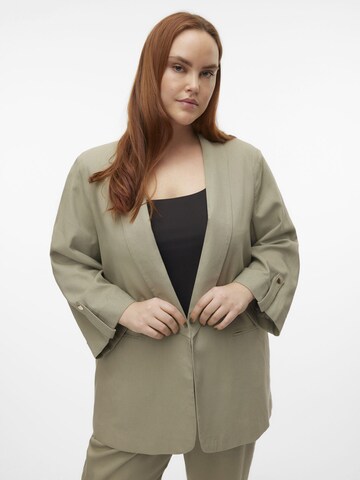 Vero Moda Curve Blazer 'DINNA' in Green: front