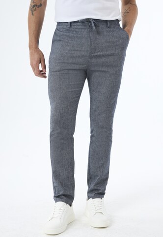 regular Pantaloni chino di Jimmy Sanders in blu: frontale