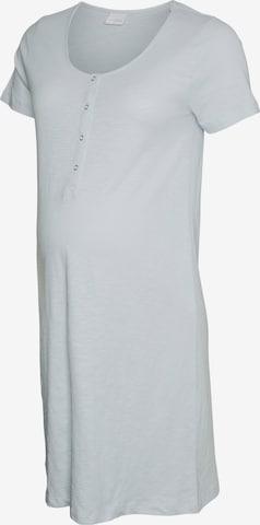 MAMALICIOUS Nachthemd 'MLMira' in Blau: Vorderseite