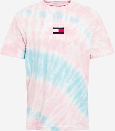 Tommy Jeans Tričko - svetlomodrá / ružová / červená / čierna / biela, Produkt