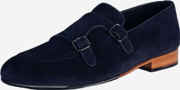Gordon & Bros Classic Flats in Blue: front