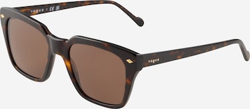 Lunettes de soleil 'VO5380S' VOGUE Eyewear en marron : devant