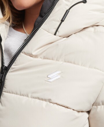 Superdry Winter Jacket in Beige