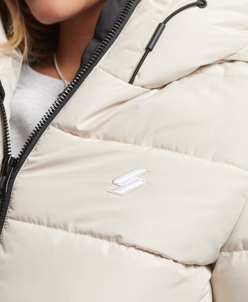 Superdry Winterjacke in Beige