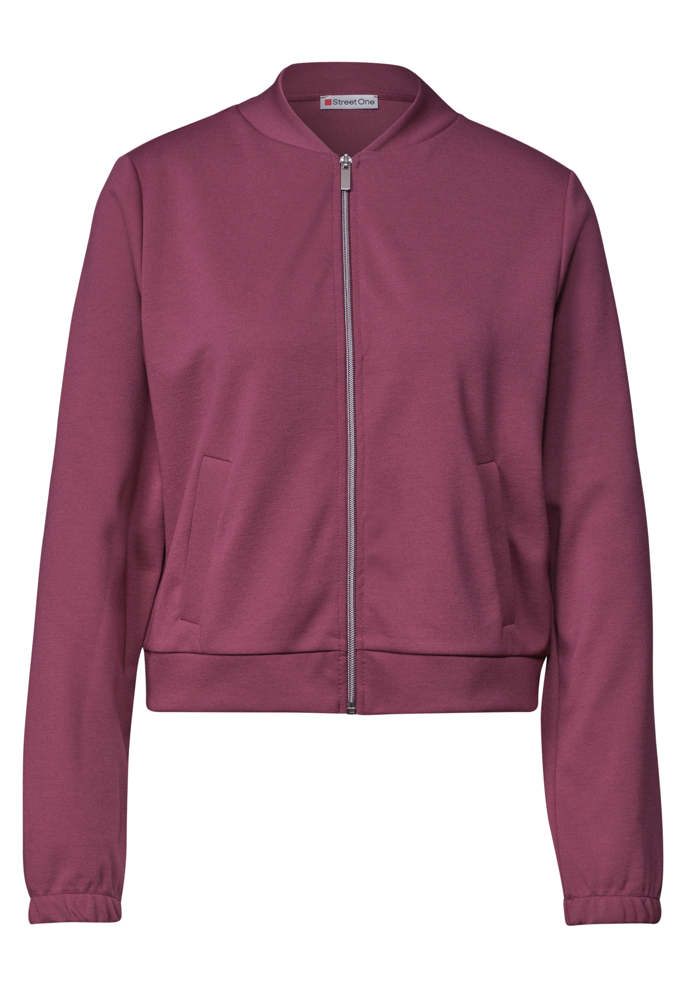 STREET ONE Strickjacke in Pink: Vorderseite