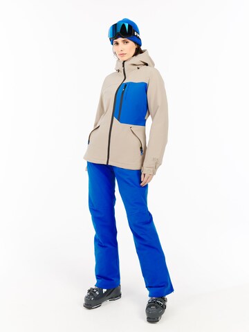 PROTEST Sportjacke 'PRTSalut'‌‌‌‌‌‌‌‌ in Braun