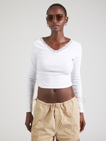 ABOUT YOU Shirt 'Aurea' in White: front