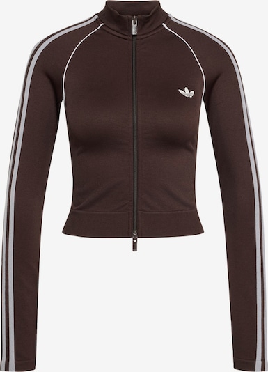 XS dydžio Džemperis 'Essentials' iš ADIDAS ORIGINALS, spalva – glaisto spalva / šokolado spalva / balta, Prekių apžvalga
