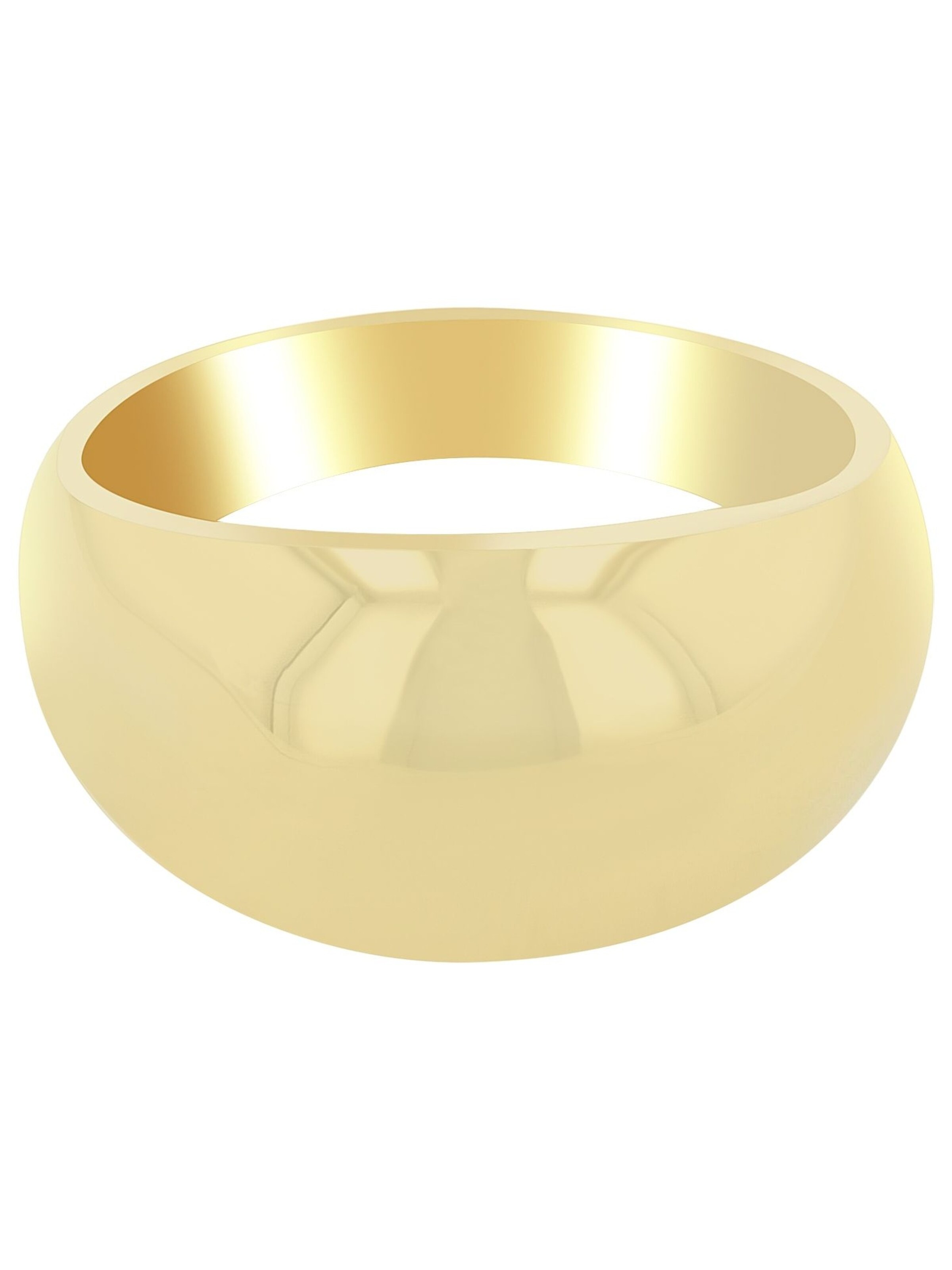 JUST Ring 'Lepa Gold, goldfarbig, langlebig'‌‌‌ in Gold: Vorderseite