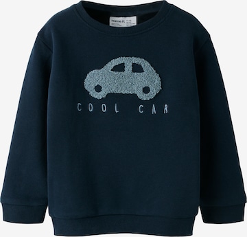 NAME IT Sweatshirt 'NMMObear' i blå: forside