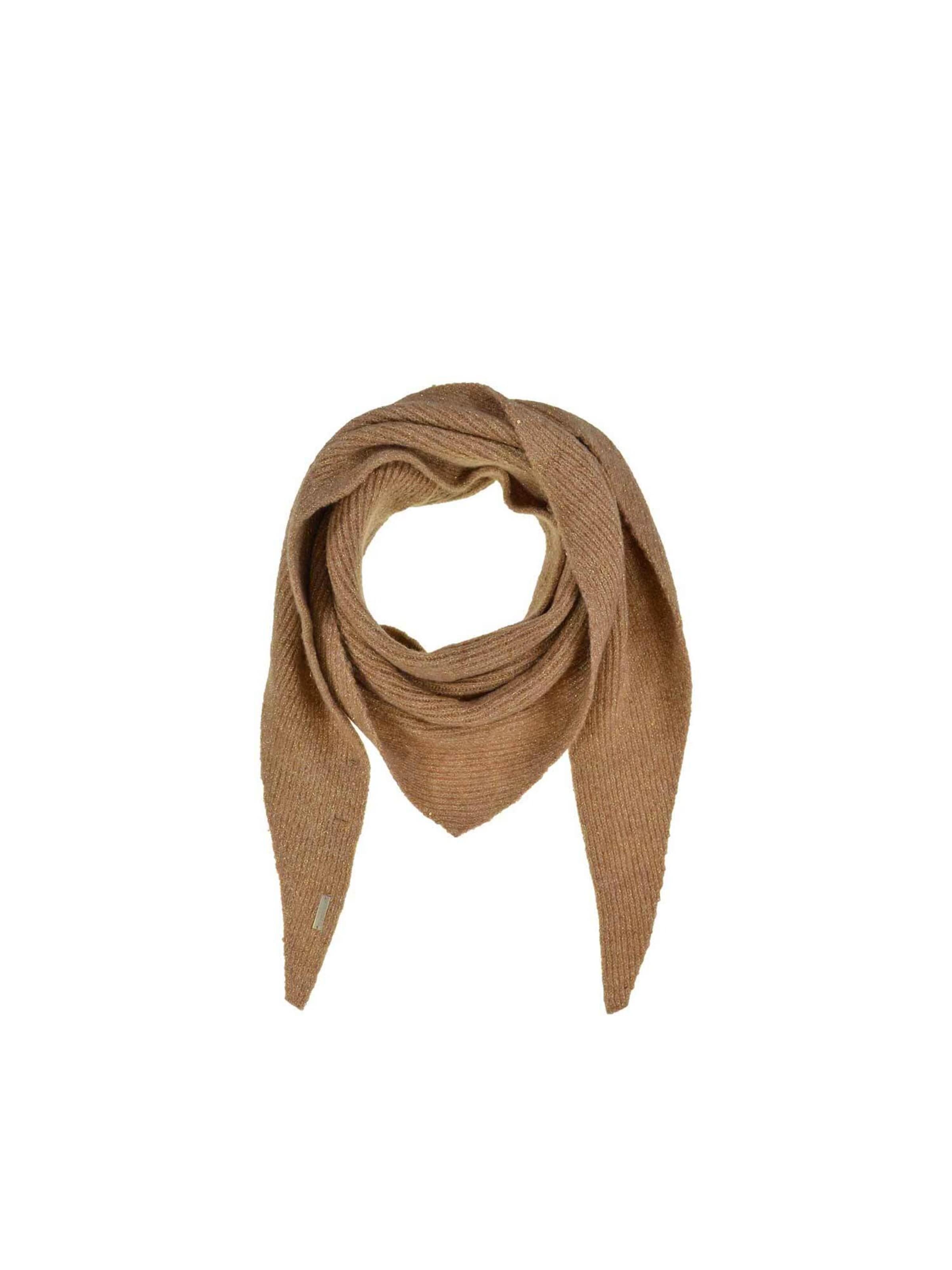 Seeberger Scarf 'Schal' in Brown: front