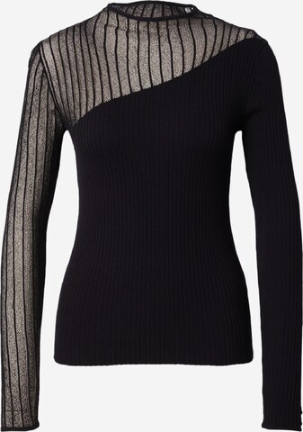 PATRIZIA PEPE Sweater 'MAGLIA' in Black: front