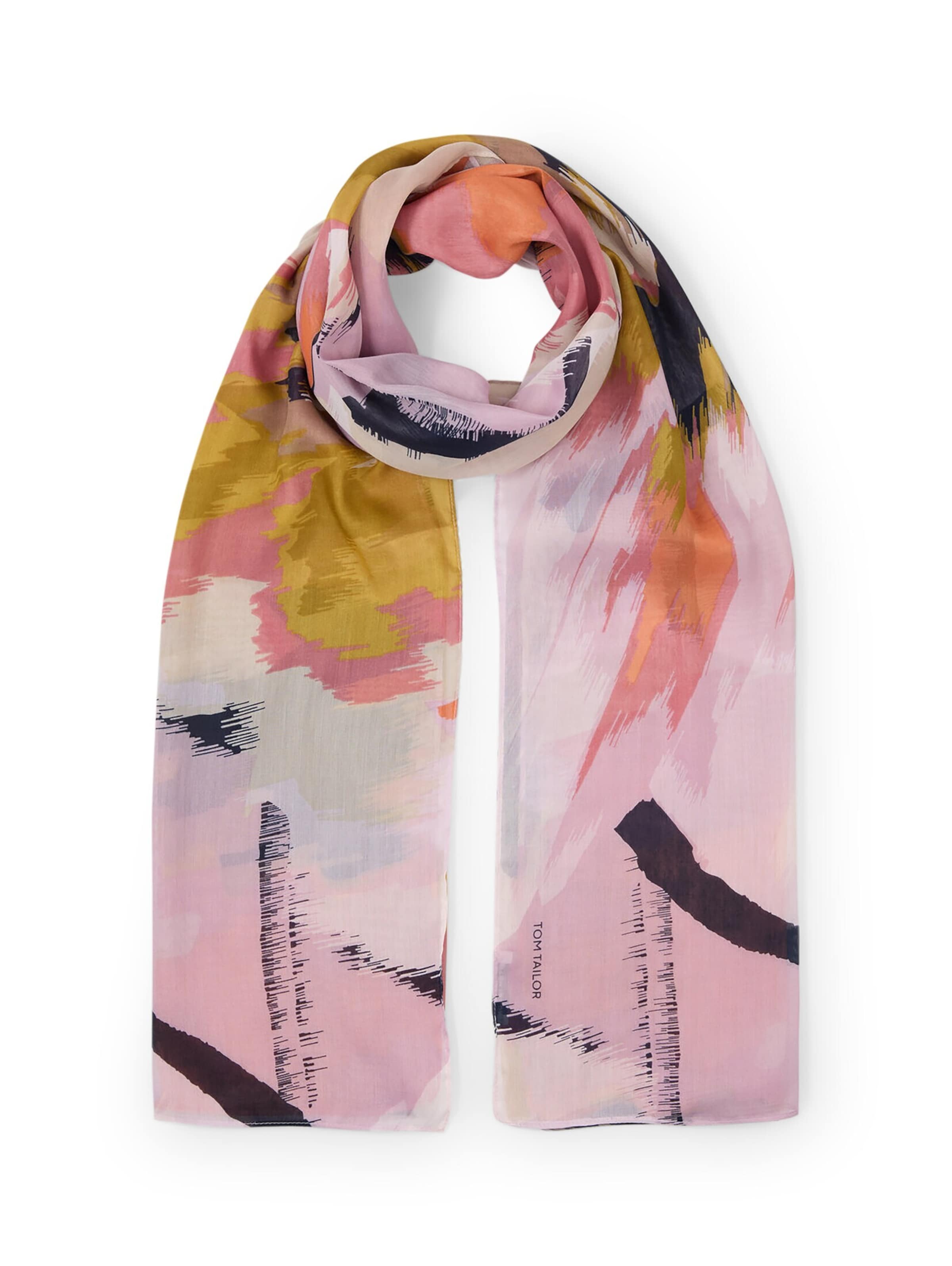 TOM TAILOR Scarf in Pink: front
