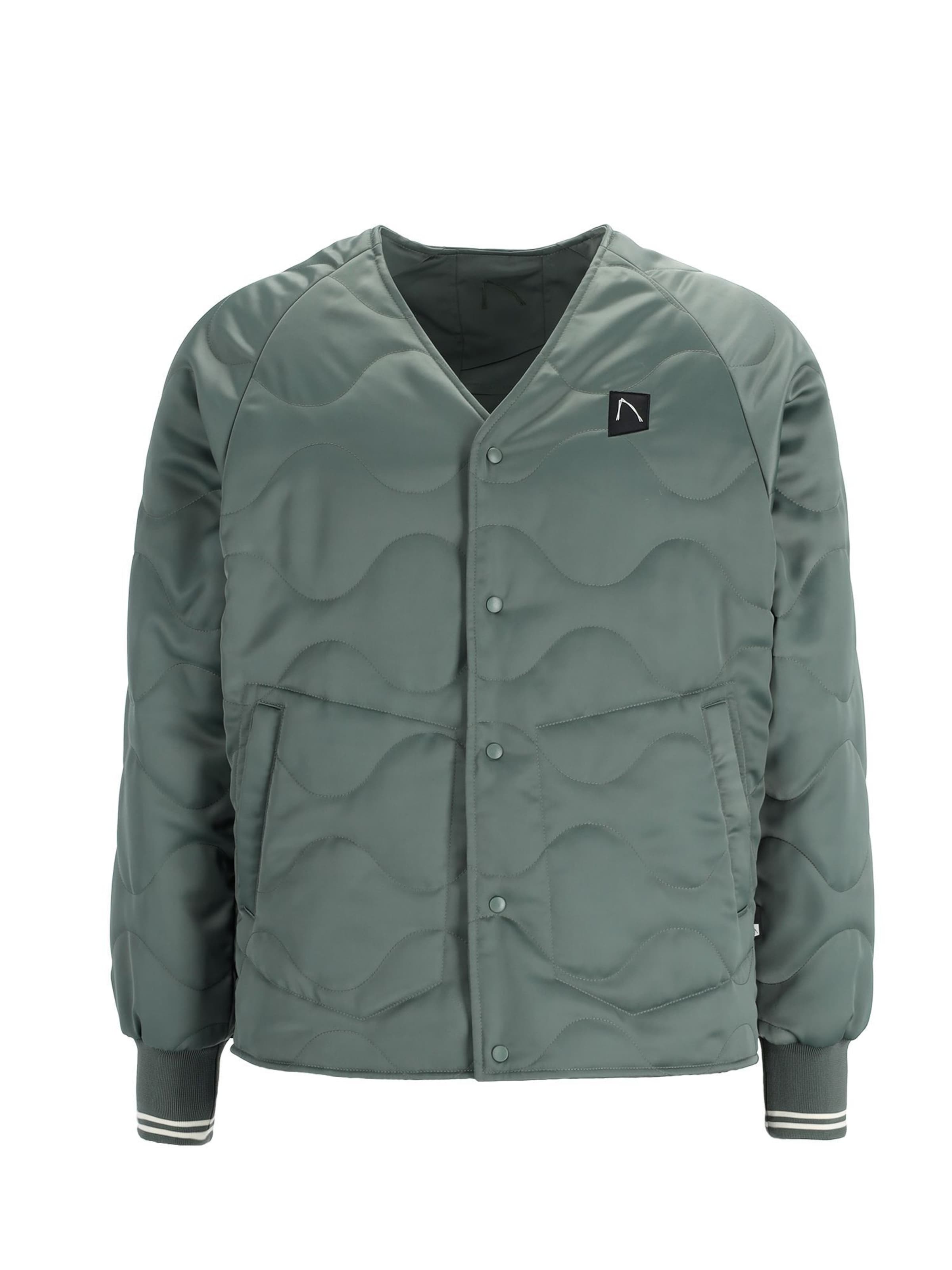CHASIN' Between-season jacket 'Vex' in Green: front