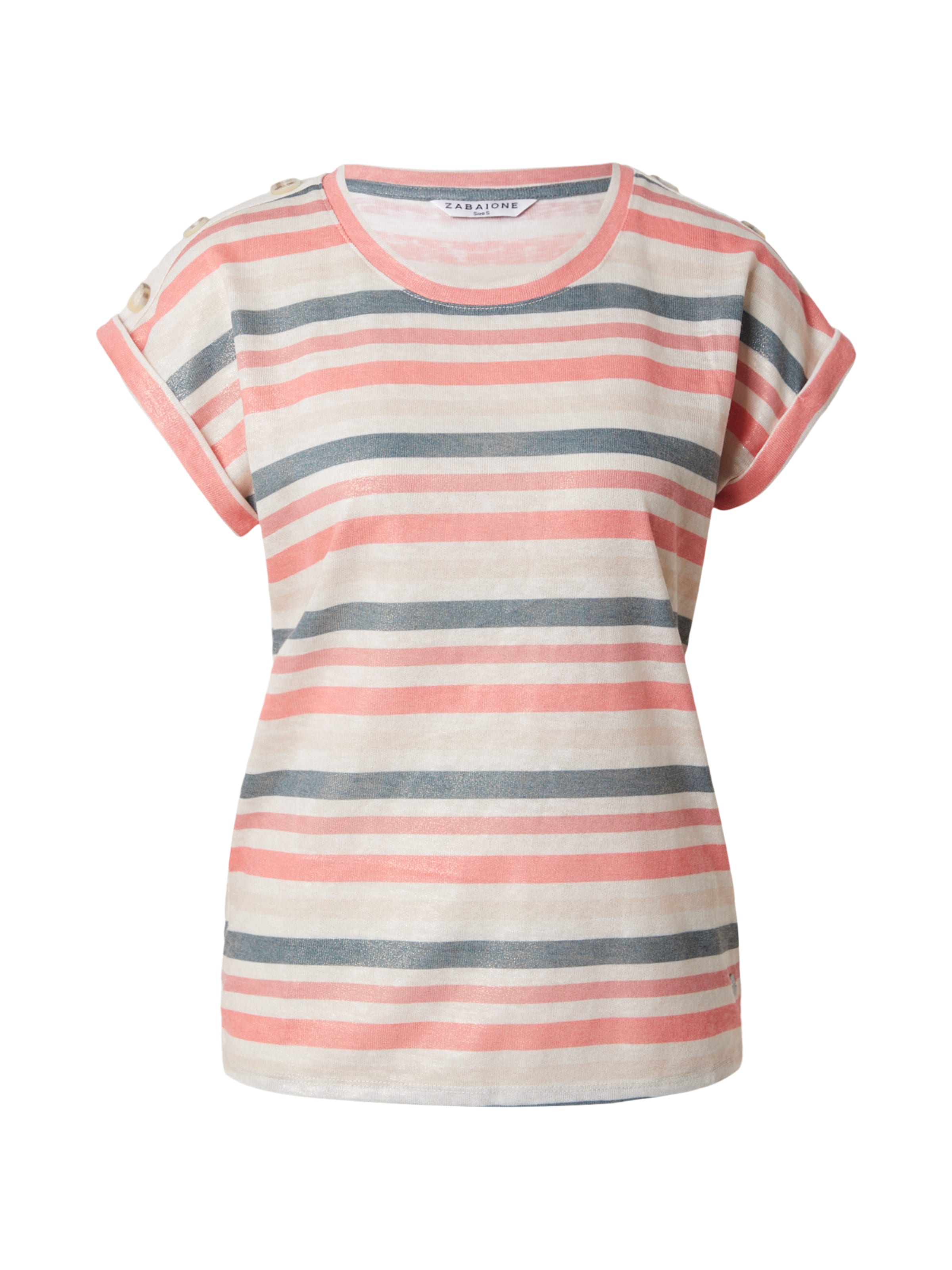 ZABAIONE Shirt 'Ga44lina' in Red: front