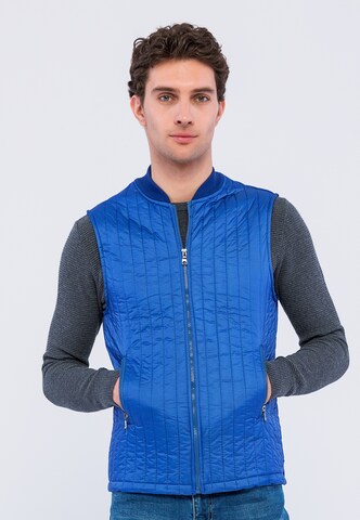 Giorgio di Mare Vest 'Raffaele' in Blue: front