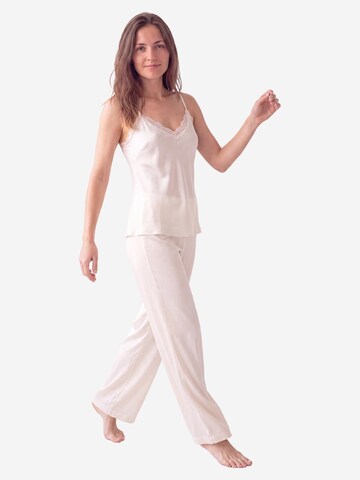 Simone Perele Pajama 'Love Me' in White