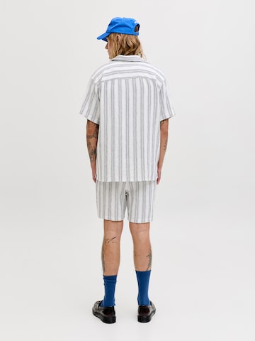 JACK & JONES - Loosefit Pantalón 'JPSTJAIDEN' en blanco