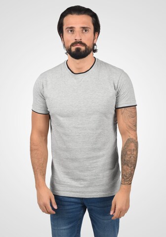 !Solid Shirt 'Saul' in Grey: front